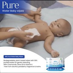 Pure Water Baby Wipes