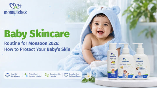 Baby skincare routine