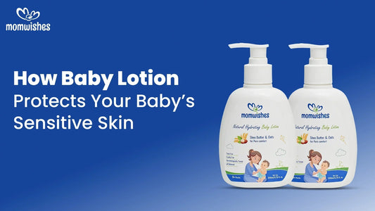 Baby lotion for sensitive skin