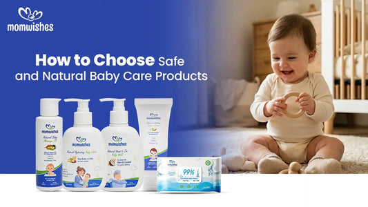 Safe and natural baby care products