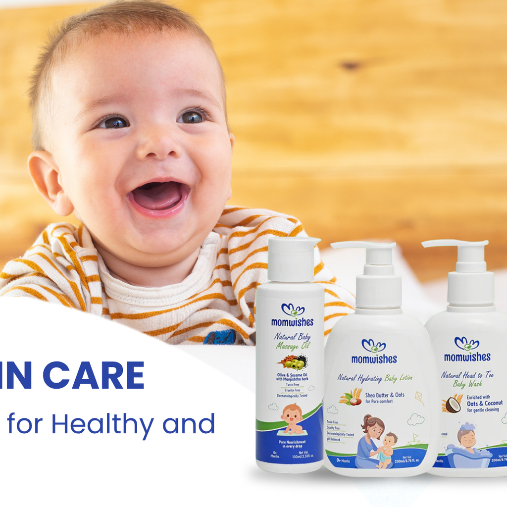 Baby Skin Care Routine: Tips for Healthy & Glowing Skin – Momwishes