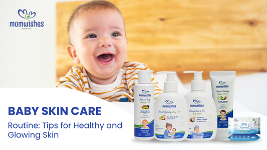 Learn the best baby skin care routine, including bathing, moisturising, and protection tips for healthy, soft, and glowing baby skin.