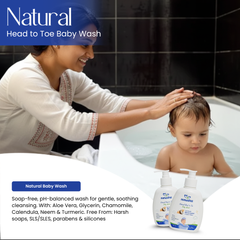 Natural Head to Toe Baby Wash
