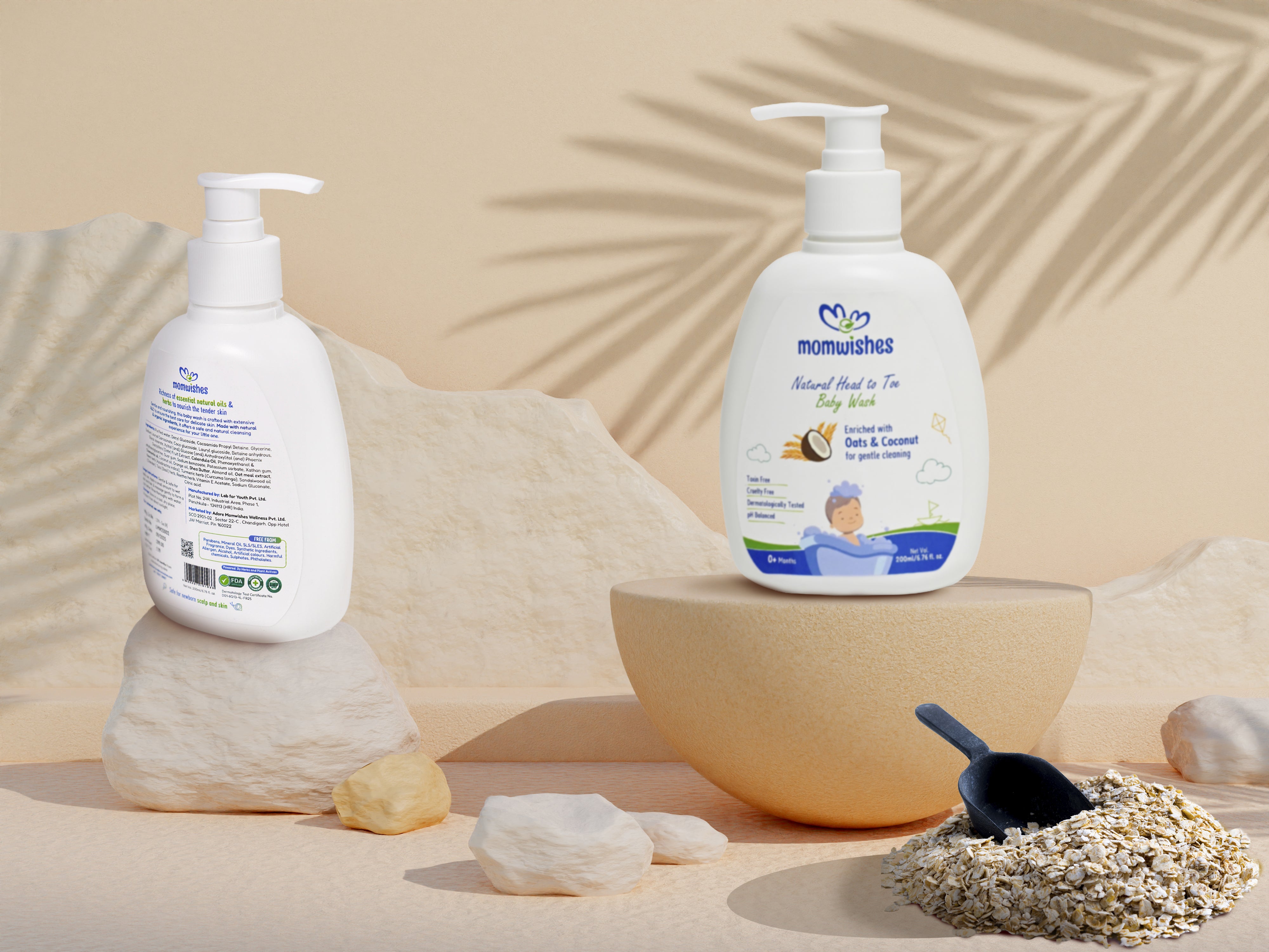 Natural Head to Toe Baby Wash