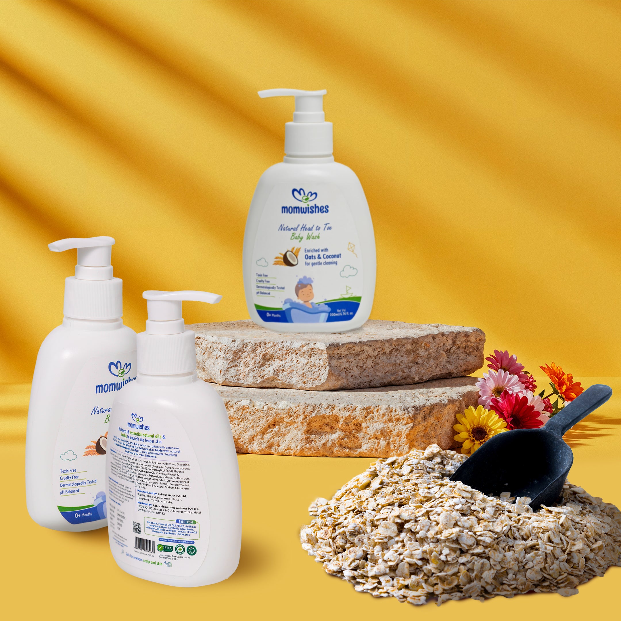 Natural Head to Toe Baby Wash