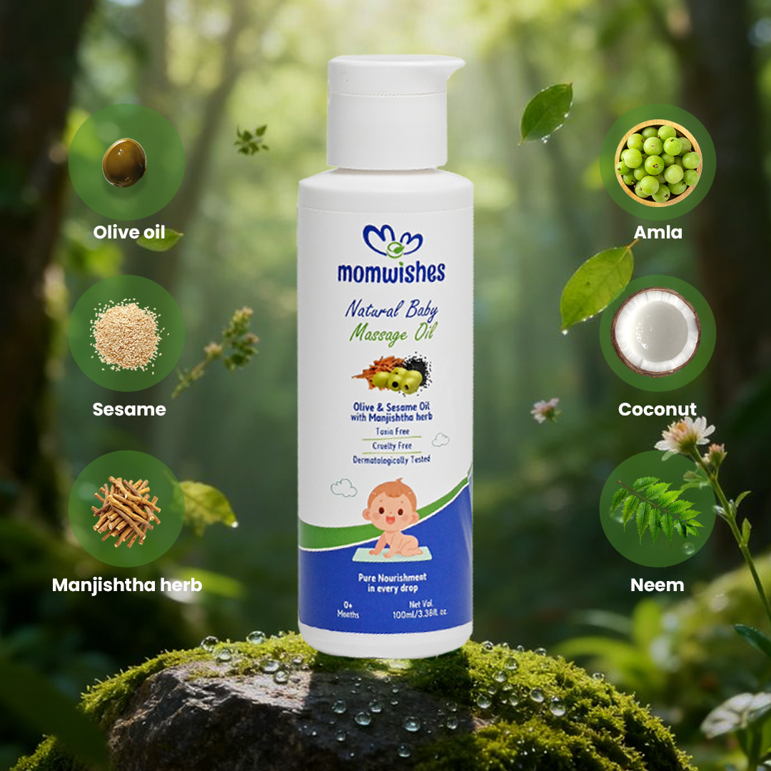 Natural Baby Massage Oil